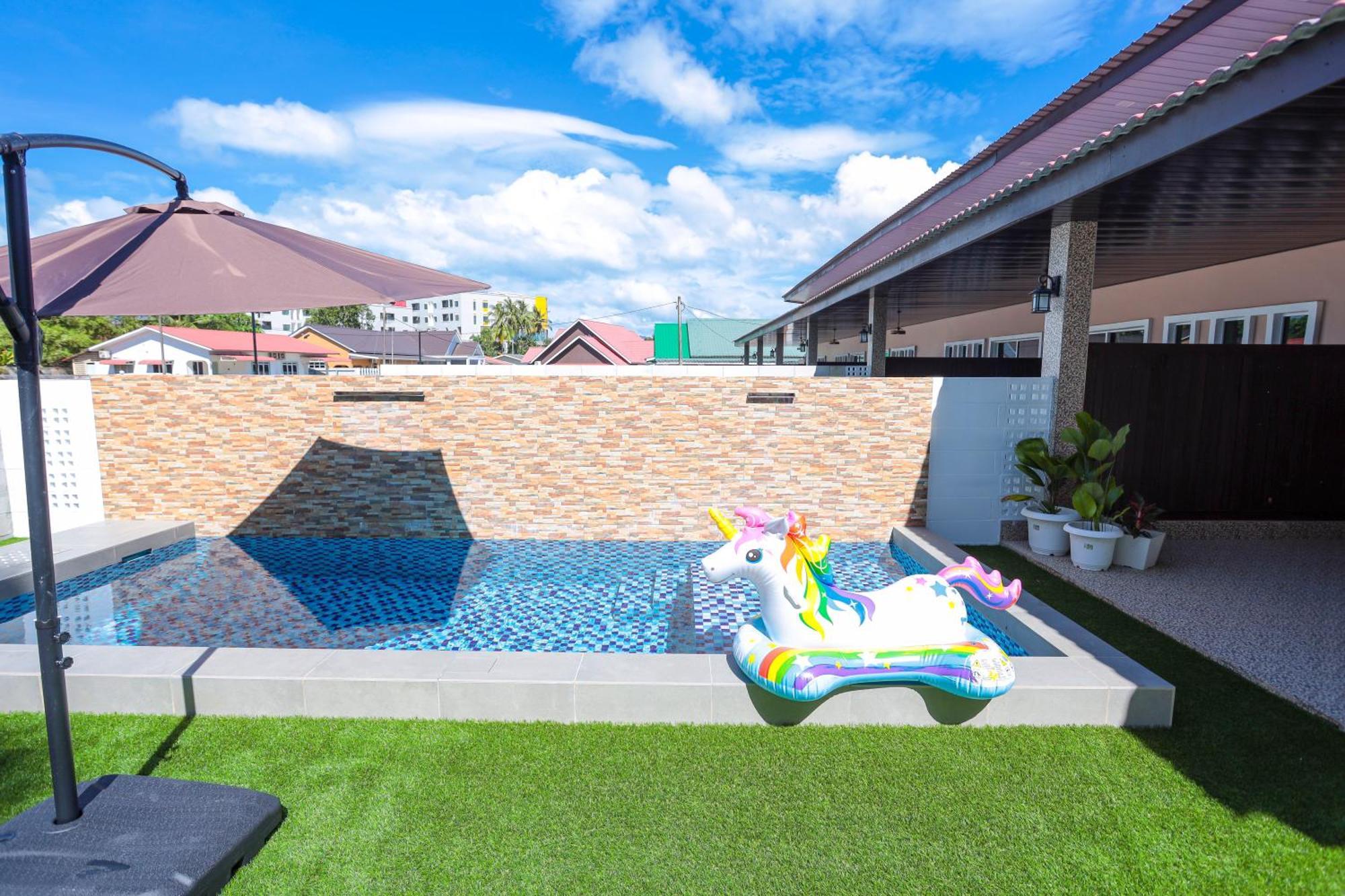 D' Village Cottage 2 - Private Pool Villa Pantai Cenang  Eksteriør bilde