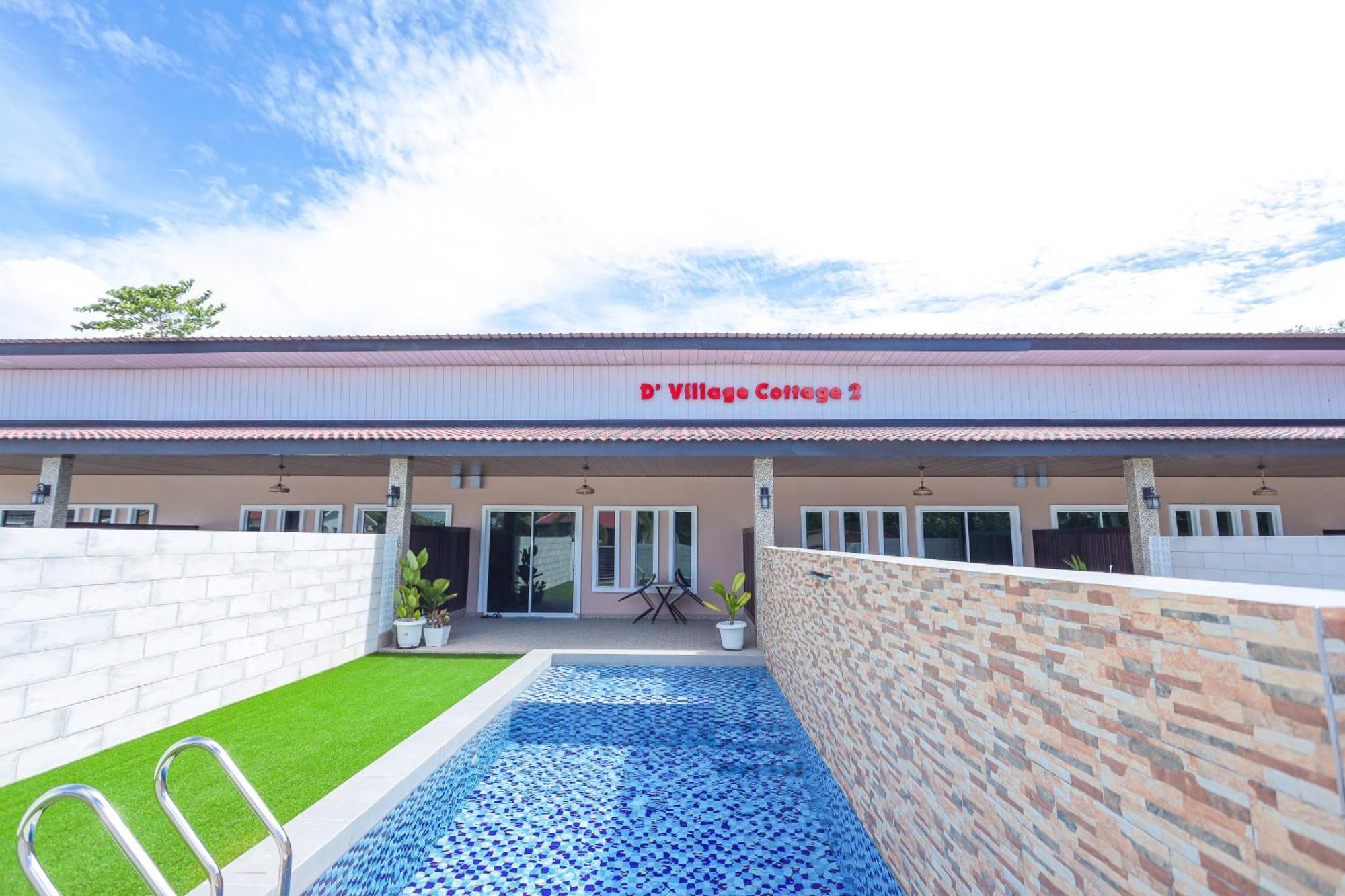 D' Village Cottage 2 - Private Pool Villa Pantai Cenang  Eksteriør bilde